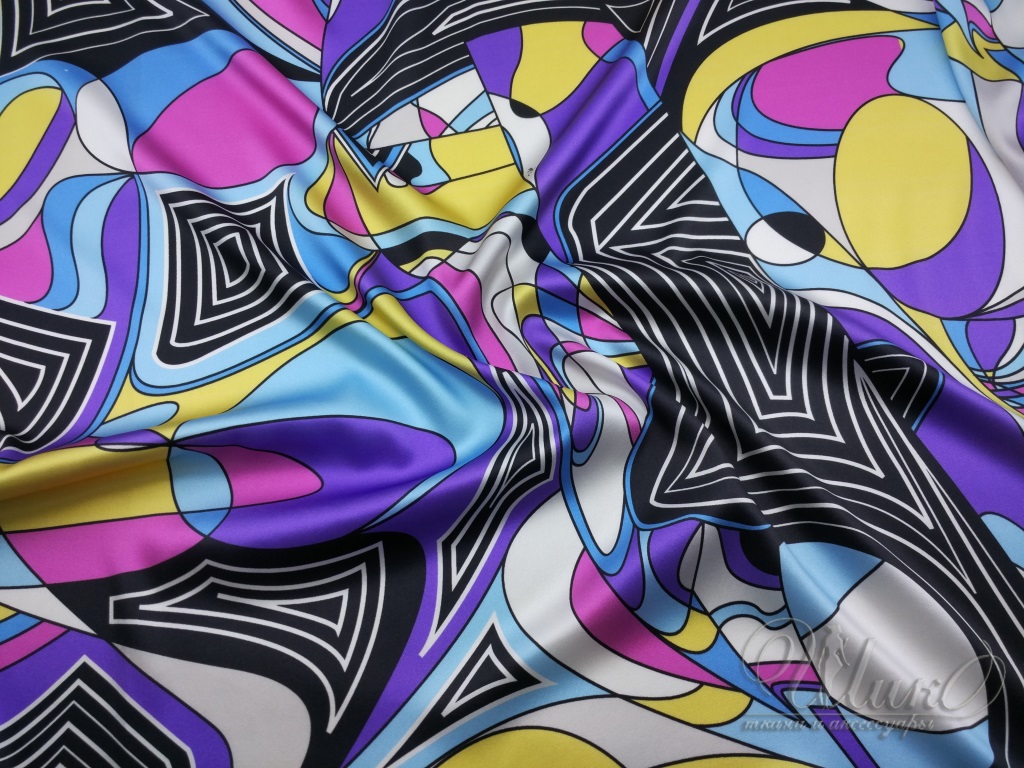 Ткань Шёлк  Pucci 15495 2