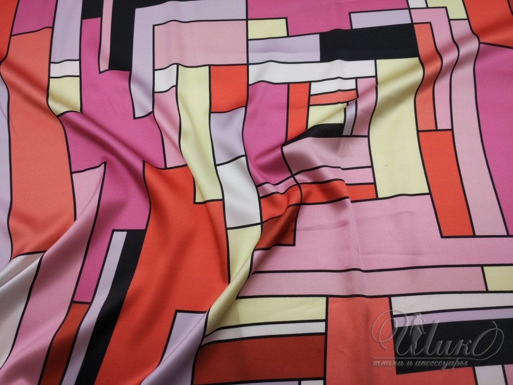 Ткань Шёлк  Pucci 15502 2