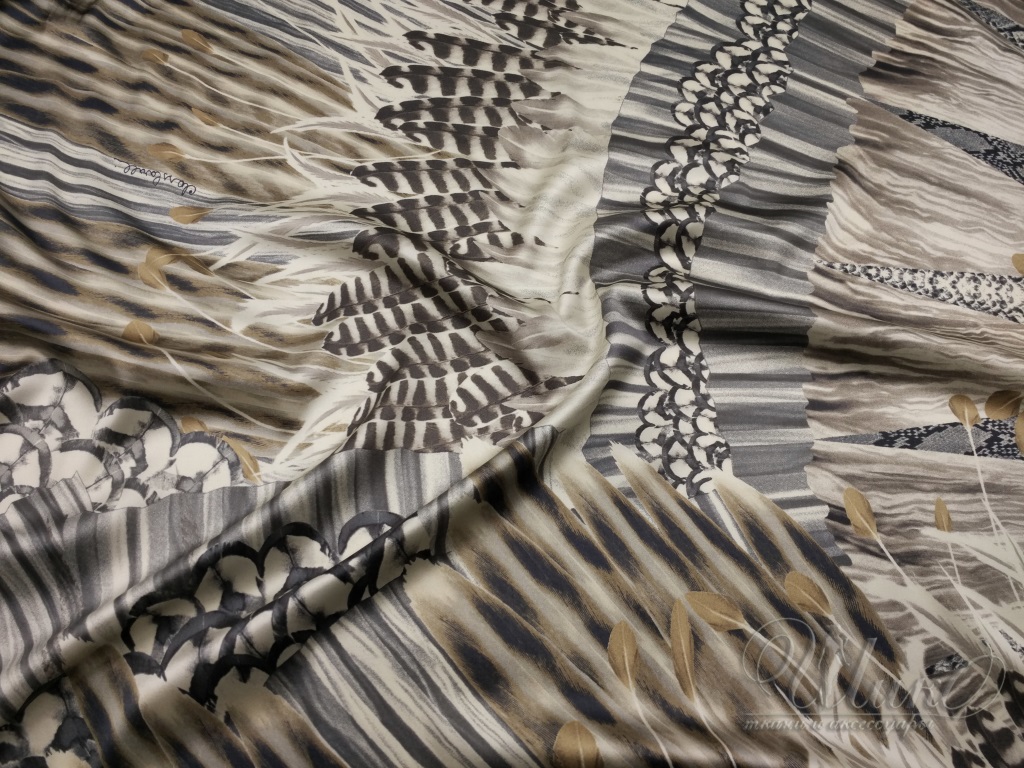 Ткань Шёлк  Cavalli 15521 ПГ 1