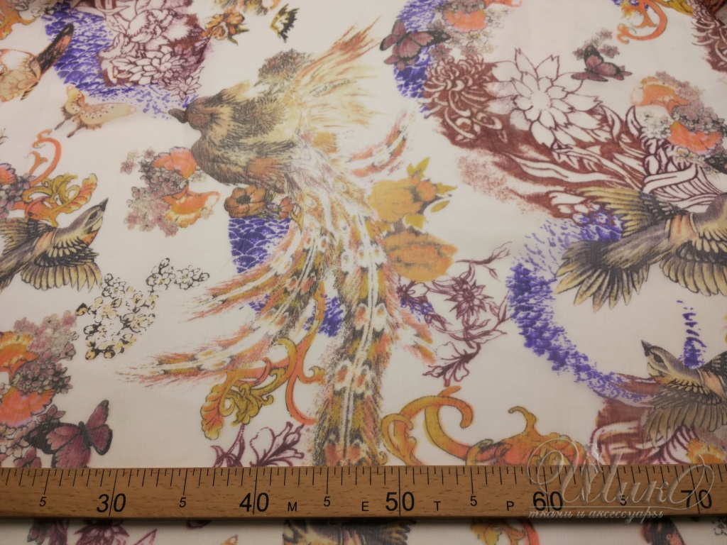 Ткань Шифон  Cavalli 44218 3