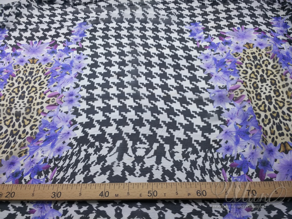 Ткань Шифон  Cavalli 44992 3