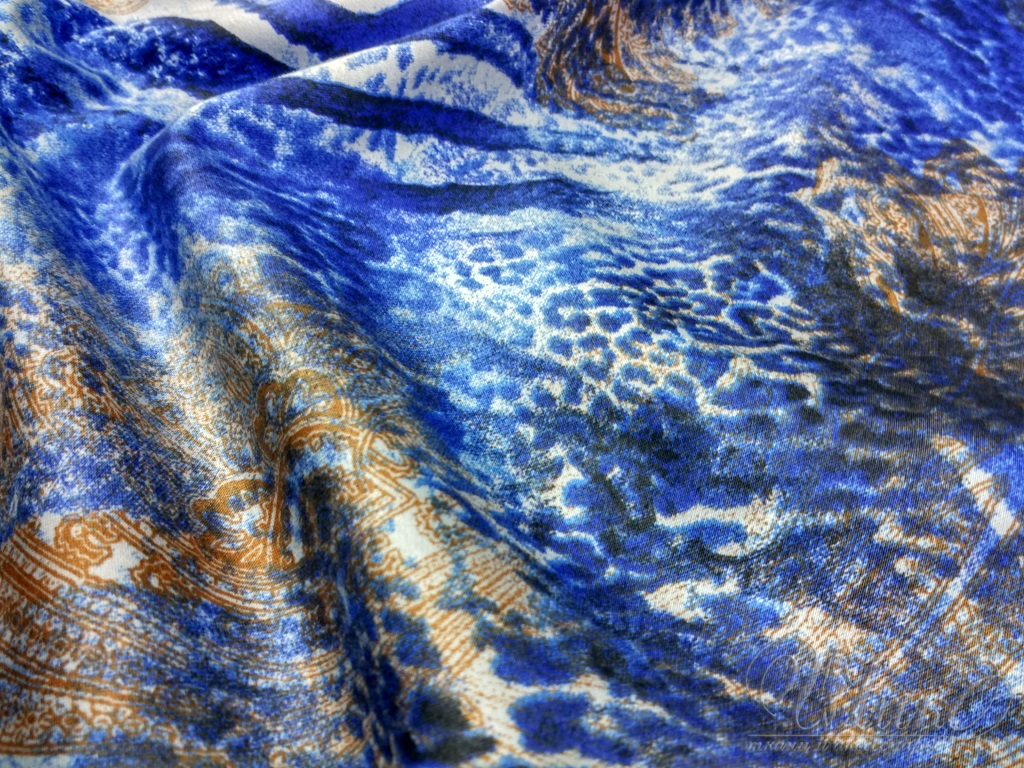 Ткань Хлопок  Cavalli 37119 1
