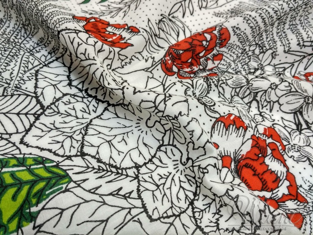 Ткань Хлопок  Cavalli 37808 2