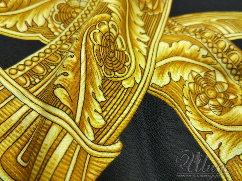 Ткань Трикотаж  Versace 47106 1
