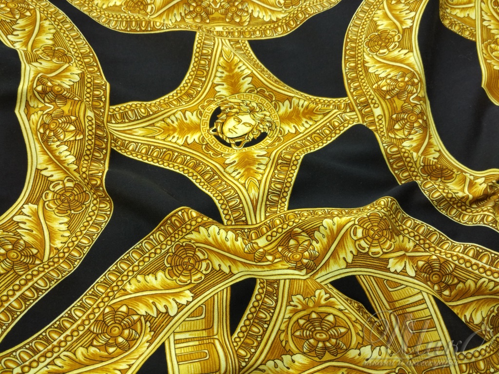 Ткань Трикотаж  Versace 47106 2