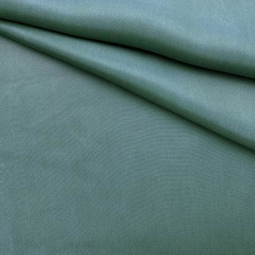 Ткань Вискоза  зелёного цвета однотонная 17327