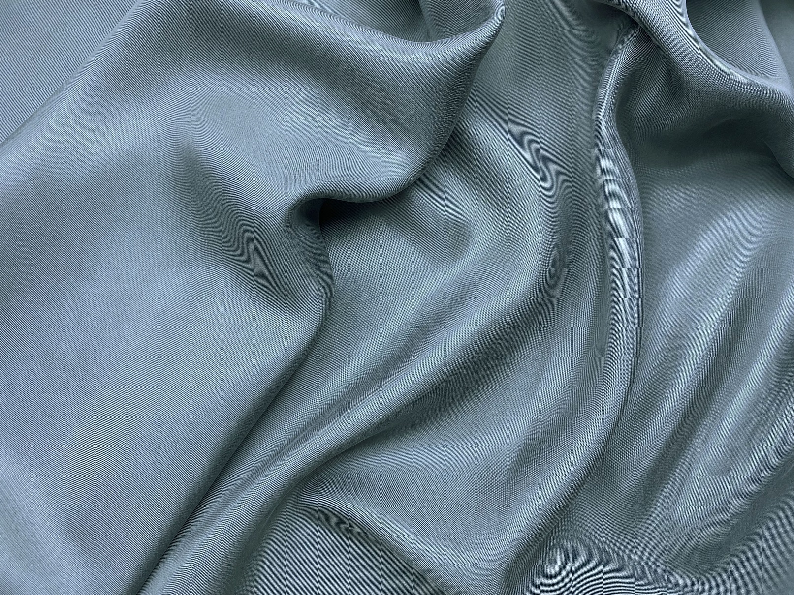 Ткань Вискоза серого цвета однотонная  17326 3