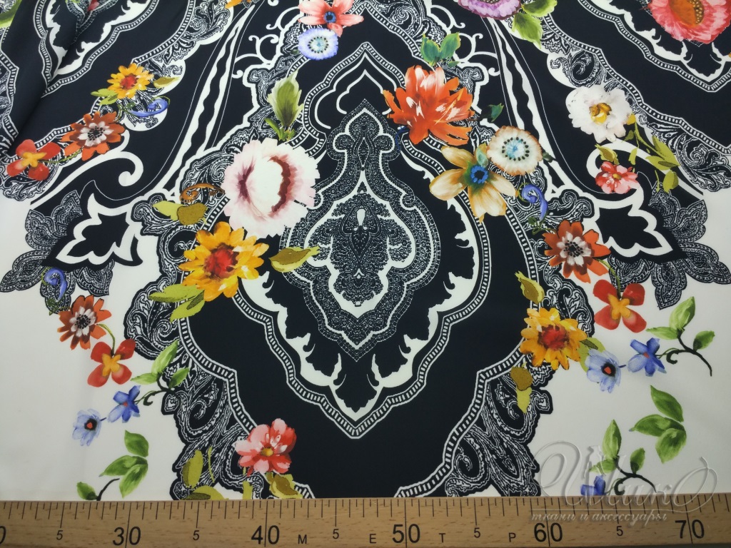Ткань Крепдешин  D&G 21653 3