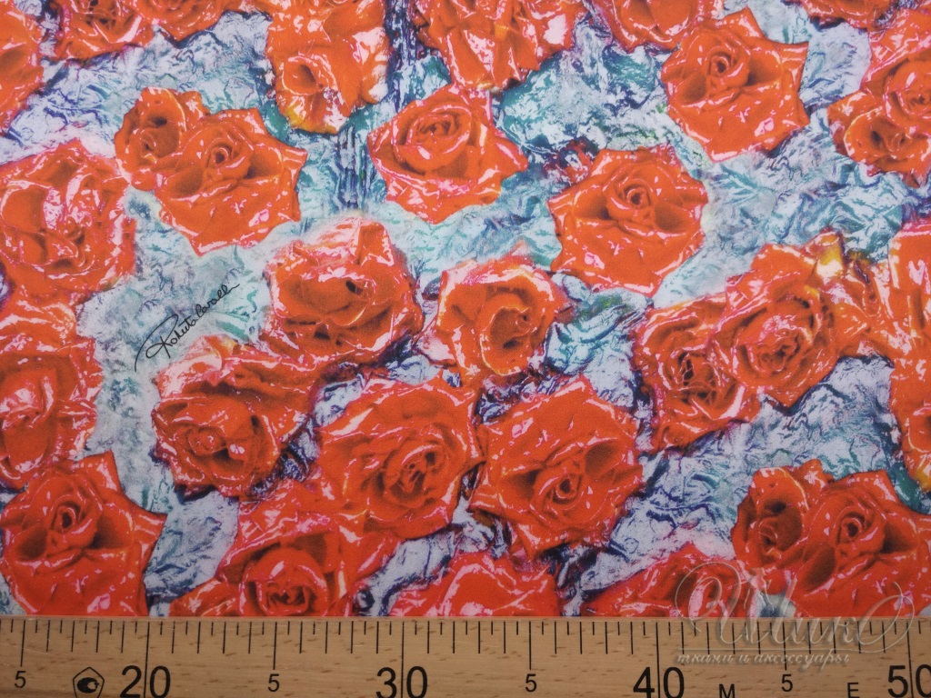 Ткань Шёлк  Cavalli 15479 3