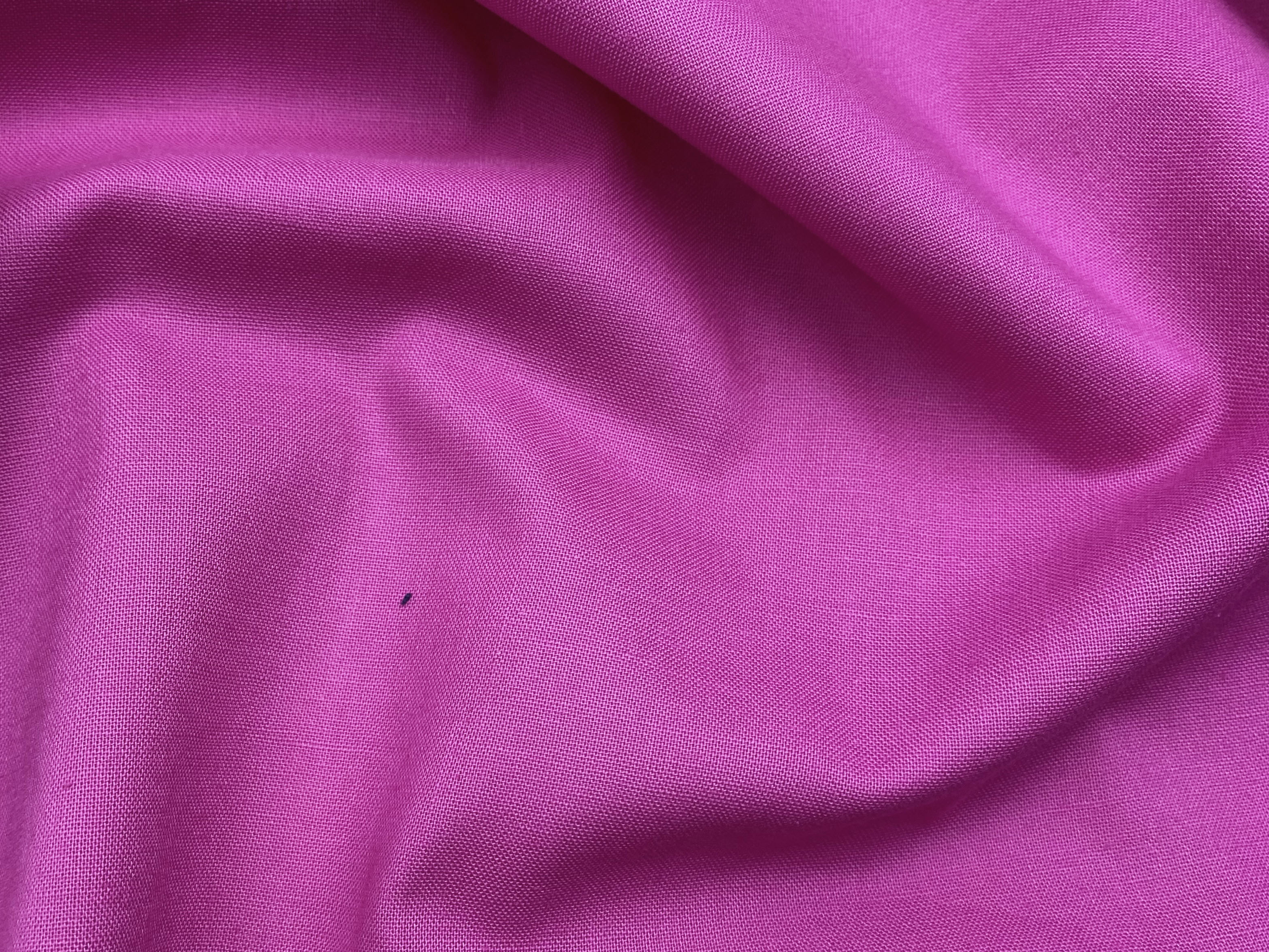 Ткань Хлопок  розового цвета однотонная 16830 2