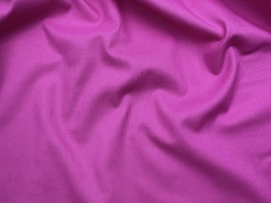 Ткань Хлопок  розового цвета однотонная 16830 3