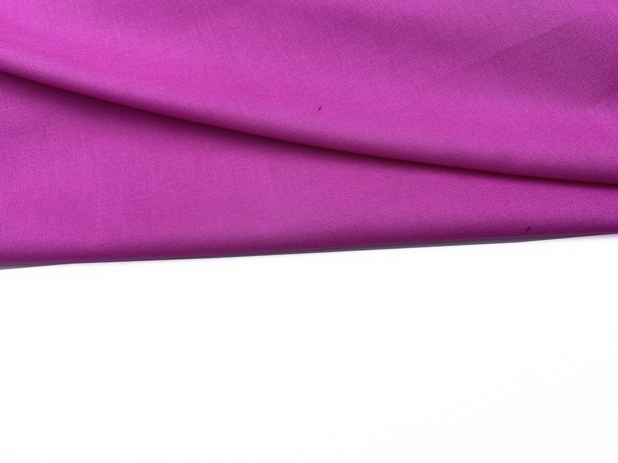 Ткань Хлопок  розового цвета однотонная 16830 4