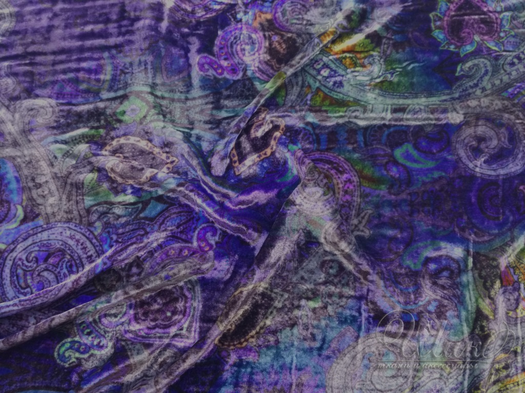 Ткань Бархат Etro 03668 1