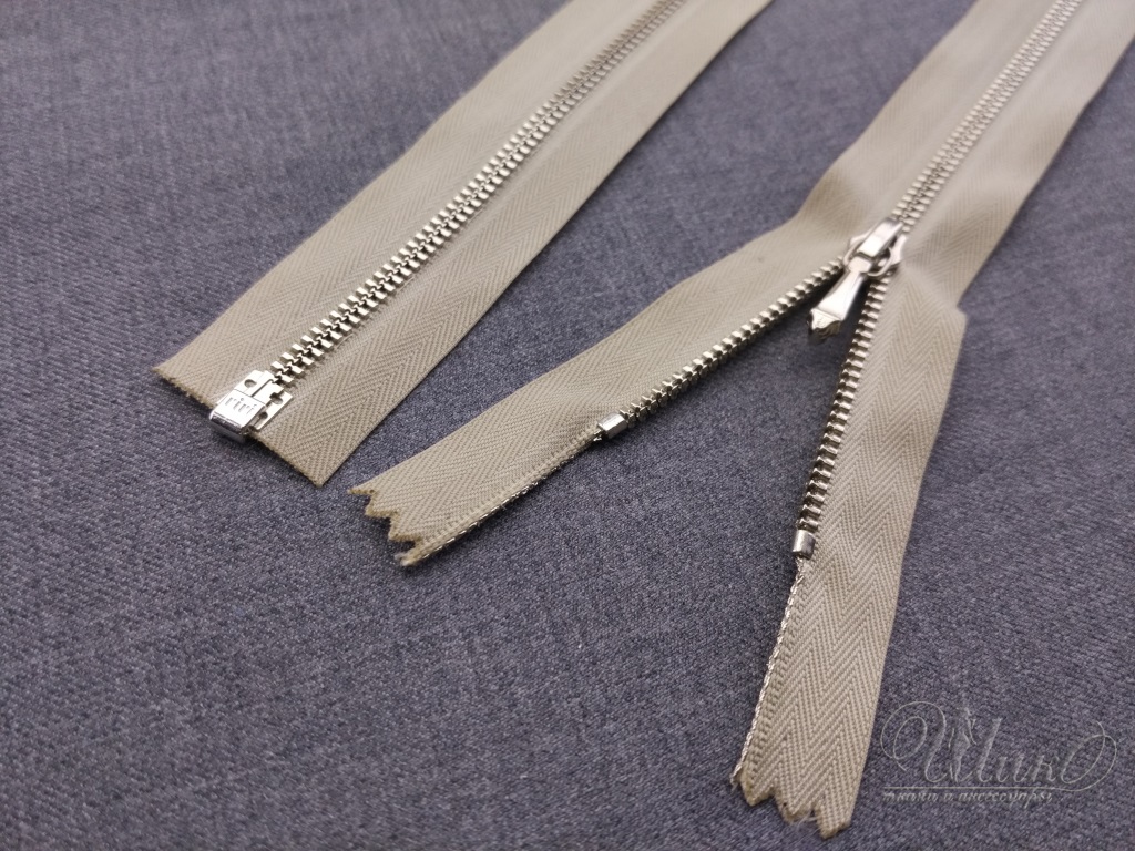 Молния RIRI МЕ  65см 3 1з х/б бежевая с/з TopStar 72917 3