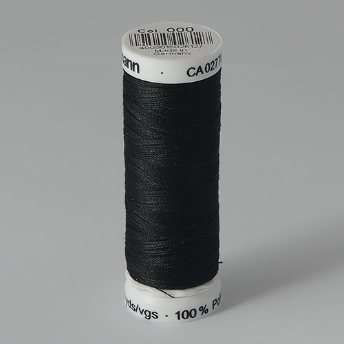 Нитки Gutermann SewAll №50 200м цвет 000 1